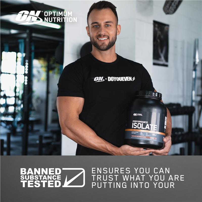 Optimum Nutrition Performance Isolate Chocolate Milkshake 2.28kg - Pure Whey Protein