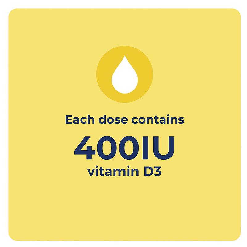 OsteVit-D Vitamin D3 Kids Liquid Drops 15ml – Supports Bone and Immune Health