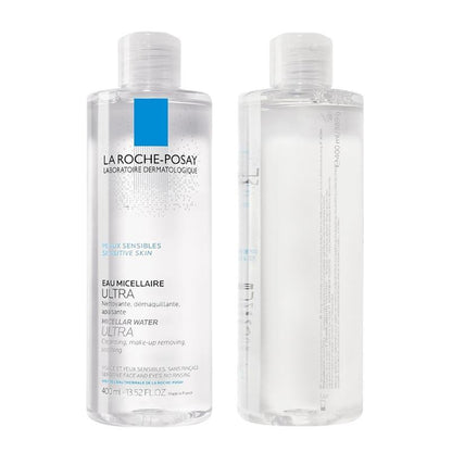 La Roche Posay Micellar Water Ultra for Sensitive Skin 400ml - Gentle Makeup Remover
