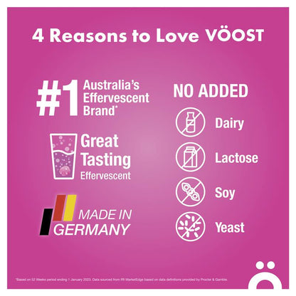 VOOST Marine Collagen Effervescent Tablets with Vitamin C - 20 Tablets