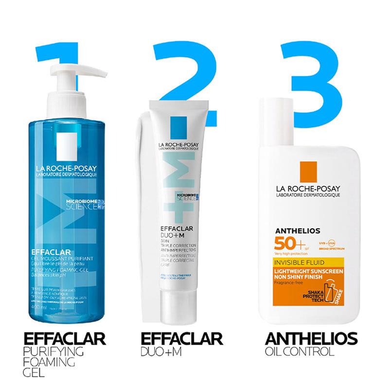 La Roche Posay Effaclar Foaming Gel Cleanser 400ml - Microbiome Science - Auzzi Store