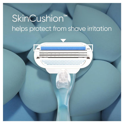 Gillette Venus Smooth Women’s Razor with 3 Blades & Pivot Head – 1 Cartridge