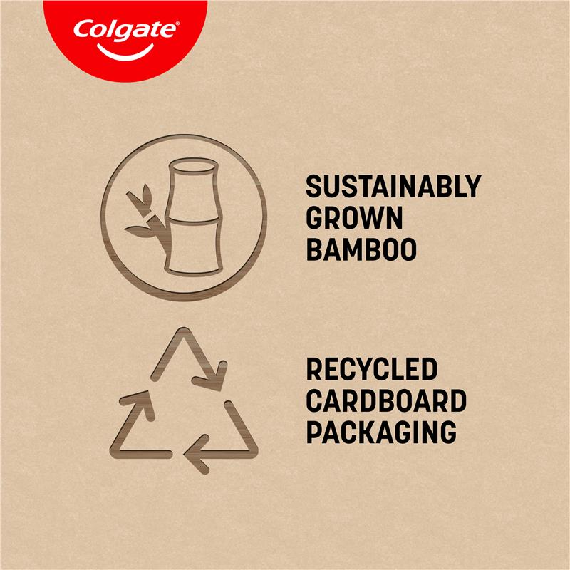 Colgate Bamboo Charcoal Toothbrush 2 Pack - Auzzi Store