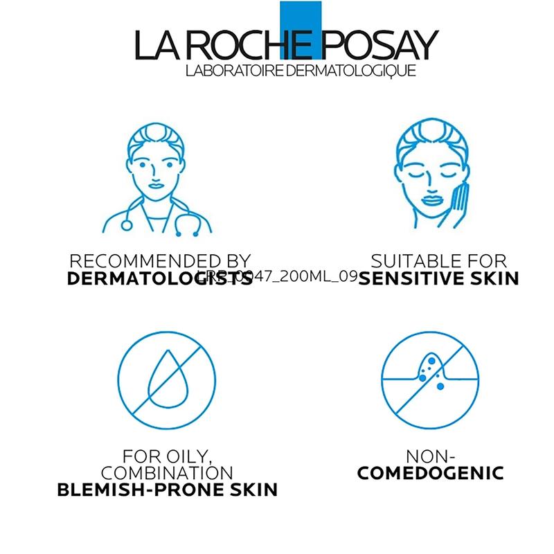 La Roche-Posay Effaclar Micro Peeling Purifying Gel 200ml - Auzzi Store