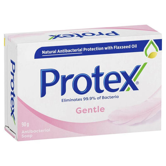 Protex Antibacterial Bar Soap with Flaxseed Oil, Sensitive Skin 90g - Auzzistore