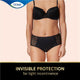 TENA Washable Absorbent Underwear Classic Noir - Size 14-16 – view 3