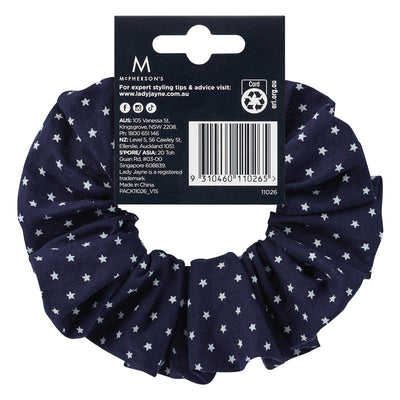 Lady Jayne Pro Satin Scrunchie - Glamorous Hair Accessory (1 Pack)