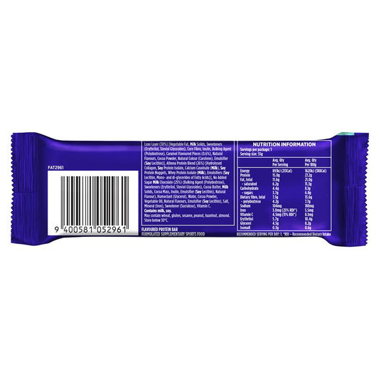 Athena Luxe Protein + Iron Choc Caramel Bar - 55g – view 2 - Auzzistore