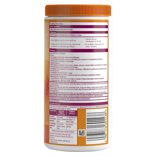 Metamucil Smooth Orange Fibre Supplement - 48 Doses (283g)-Auzzi Store