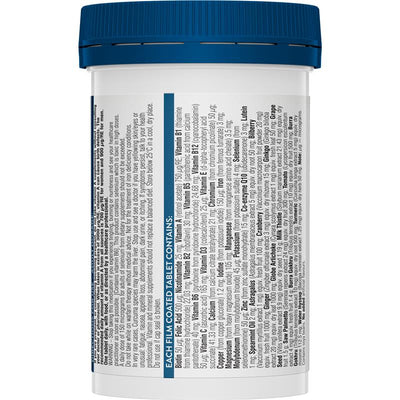 Swisse Ultivite Men's 50+ Multivitamin, Vitamin D & B12, 90 Tablets