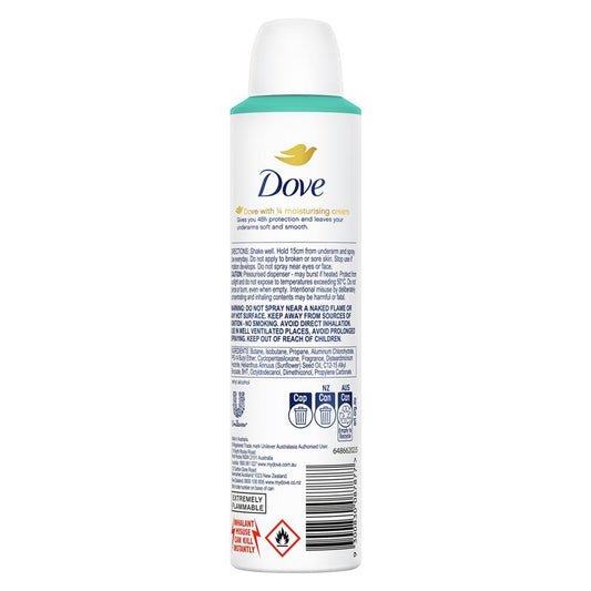 DOVE Go Fresh Antiperspirant Aerosol 250ml - Refreshing Protection – view 2 - Auzzistore