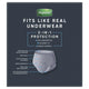 Depend Real Fit Disposable Underwear for Men - Medium, 16 Pack – view 3