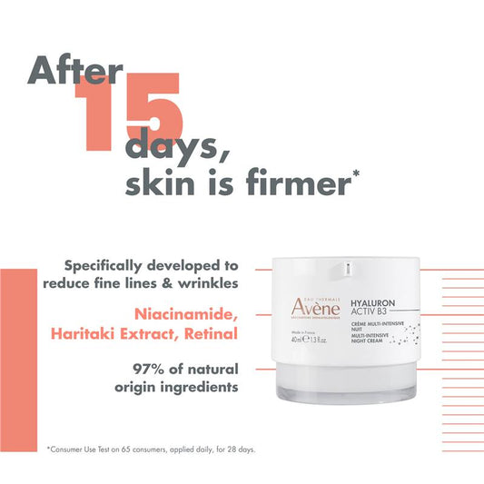Avène Hyaluron Activ B3 Multi-Intensive Night Cream - 40ml – view 2