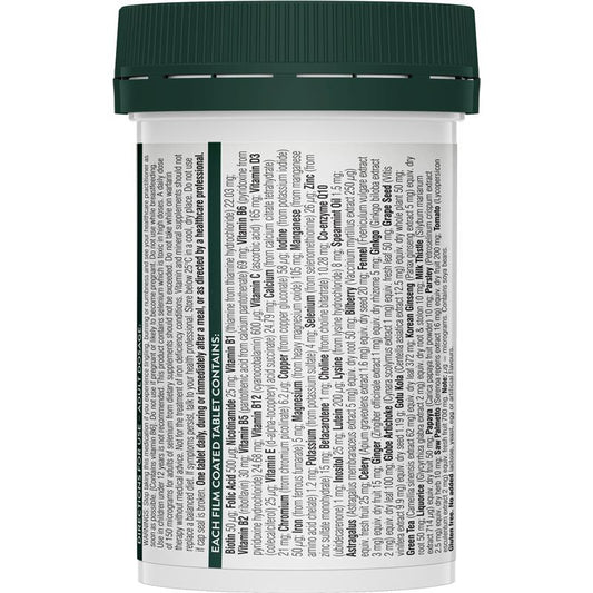 Swisse Ultivite Vegan Men's Multivitamin 60 Tablets with B12 & Iron – view 2