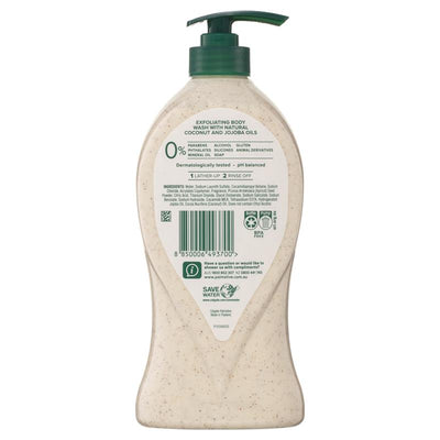 Palmolive Coconut & Jojoba Exfoliating Body Wash - 750ml