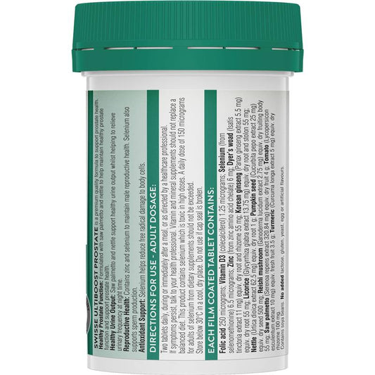 Swisse Ultiboost Prostate Support - 50 Tablets-Auzzi Store