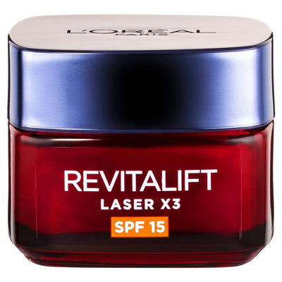 L'Oreal Paris Revitalift Laser X3 Day Cream SPF 15 50ml - Anti-Aging Powerhouse