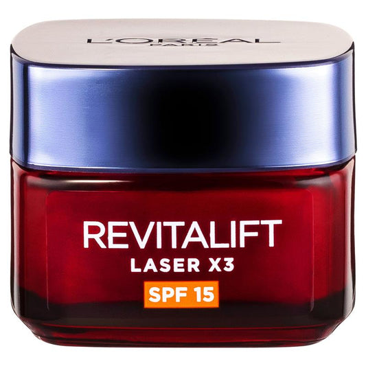 L'Oreal Paris Revitalift Laser X3 Day Cream SPF 15 50ml - Anti-Aging Powerhouse – view 2 - Auzzistore