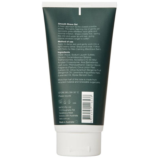Natio Men's Smooth Shave Gel 150g-Auzzi Store