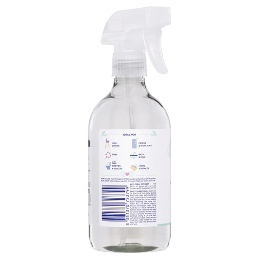 Milton Antibacterial Surface Spray 500ml - 100% Plant-Based Germ Protection – view 2