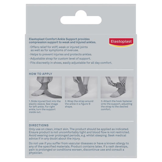 Elastoplast Comfort Ankle Support L/XL - Relief for Weak Ankles-Auzzi Store