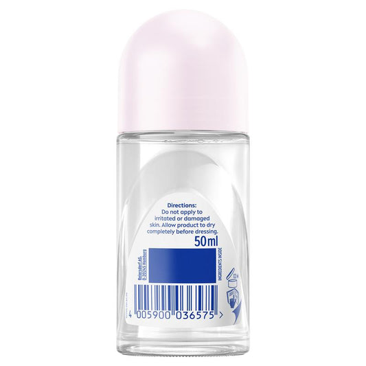 NIVEA Black & White Invisible Anti-Stain Roll-On Deodorant 72H, 50ml – view 2