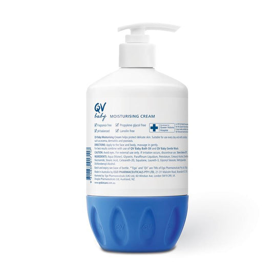 Ego QV Baby Moisturising Cream 500g - Nourishing Protection for Delicate Skin - Auzzi Store
