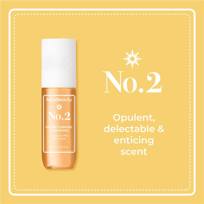 MCoBeauty Salted Caramel & Pistachio No. 2 Fragrance Hair & Body Mist 90ml