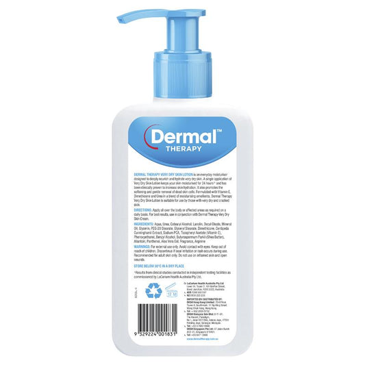 Dermal Therapy Very Dry Skin Lotion 500ml - 24-Hour Moisture Lock - Auzzi Store
