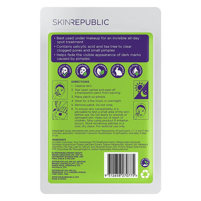 Skin Republic Spot Clear Salicylic Acid Patch 48 Pack - Acne Treatment