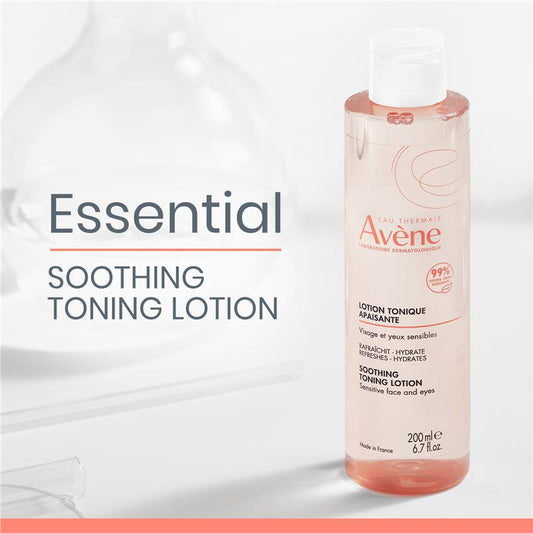 Avene Gentle Toning Lotion 200ml - Hydrating Toner for Sensitive and Dry Skin – view 2 - Auzzistore