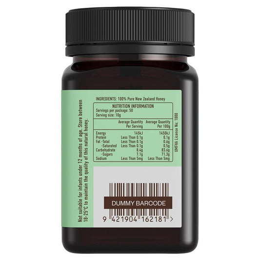 Egmont Honey UMF 10+ Manuka Honey 500g - Premium Health Booster – view 2