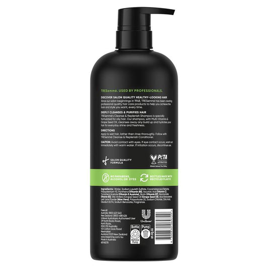 Tresemme Cleanse & Replenish Shampoo 940ml - Refreshing Clean for All Hair Types – view 2
