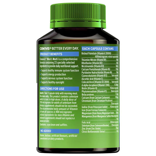 Cenovis Once Daily Men's Multi - 50 Capsules – view 2
