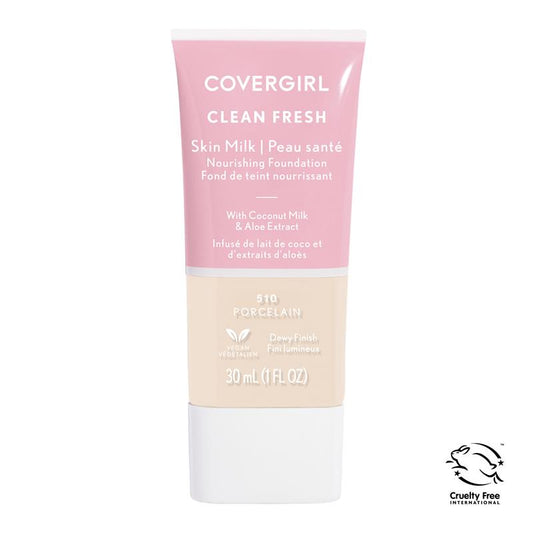 Covergirl Clean Fresh Skin Milk Foundation - Porcelain 510 30ml – view 2 - Auzzistore