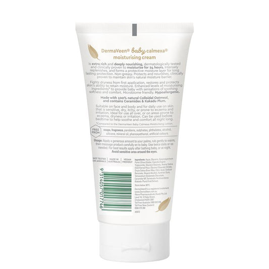 DermaVeen Baby Calmexa Extra Rich Moisturising Cream 150g - Nourishing Care for Baby's Skin – view 2