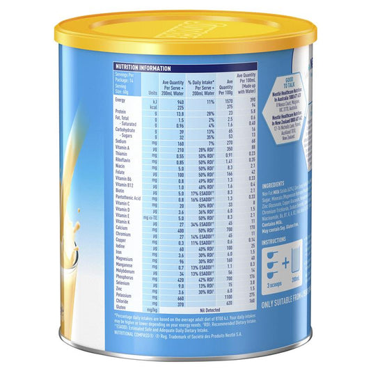 Sustagen Hospital Formula Nutritional Supplement Caramel Flavour 840g - Complete Nutrition – view 2