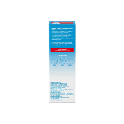 Dermal Therapy Sweat Control Spray - 60ml