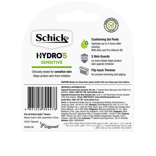 Schick Hydro 5 Sense Sensitive Men's Razor Refills 4-Pack – view 2