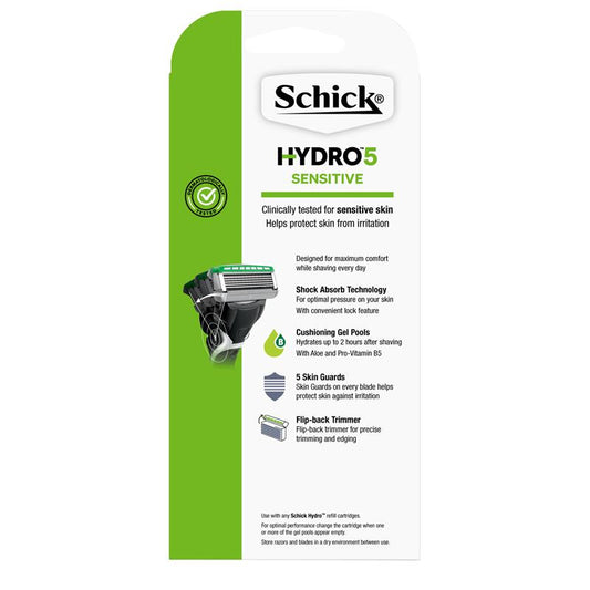 Schick Hydro 5 Sense Sensitive Men's Razor Kit - Auzzi Store