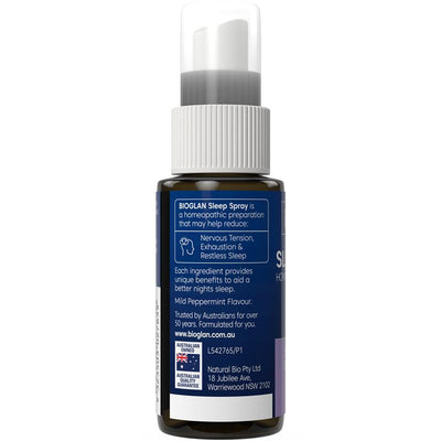 Bioglan Sleep Spray 50ml - Homeopathic Sleep Solution
