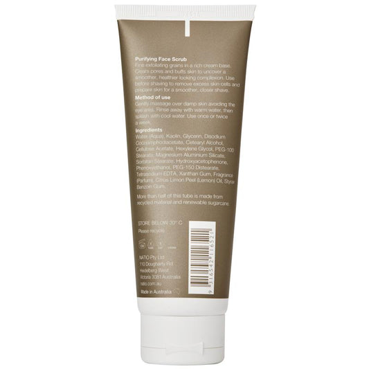 Natio Men's Purifying Facial Scrub 100g-Auzzi Store