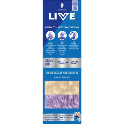 Schwarzkopf LIVE Colour Pastels Lilac Blush - Semi Permanent 75ml