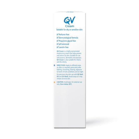 Ego QV Cream 100g Tube - Intensive Moisturizing Cream-Auzzi Store