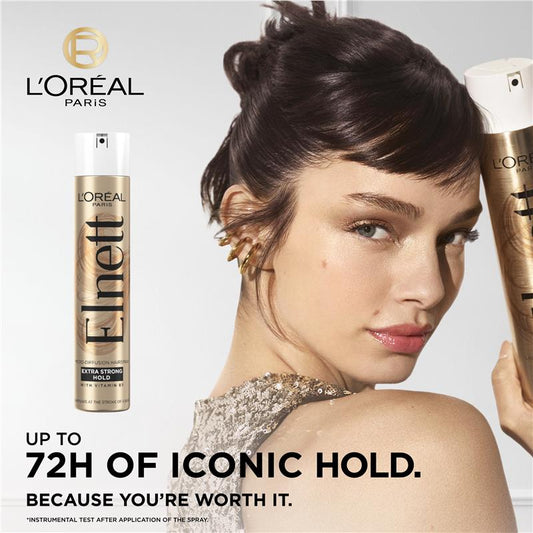 L'Oreal Paris Elnett Extra Strong Hold Hairspray 75ml - Perfect for On-the-Go Styling - Auzzi Store