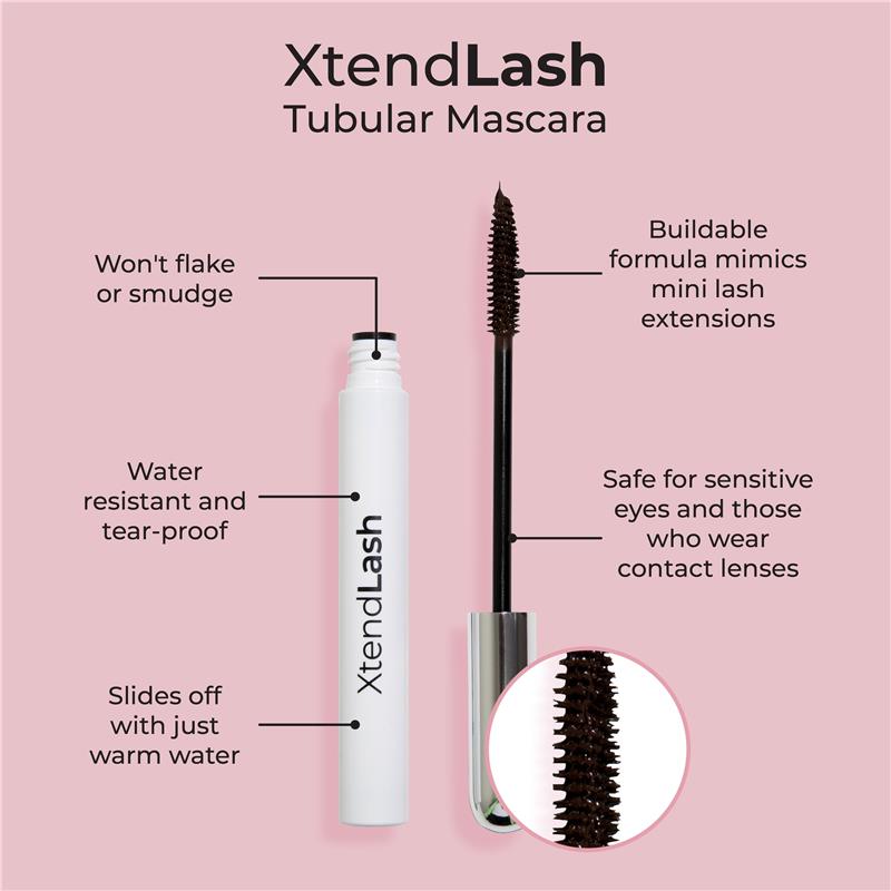 MCoBeauty XtendLash Tubing Mascara Black-Brown