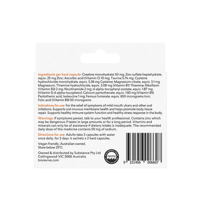 BioRevive MouthUlcer Relief - 8 Capsules