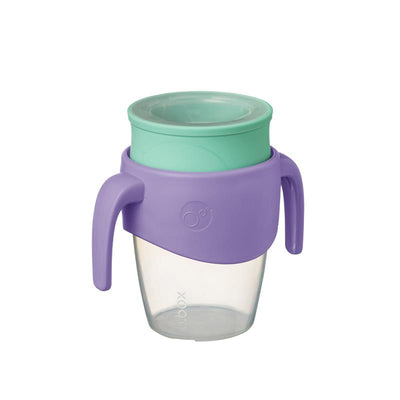 B.Box 360 Cup Lilac Pop 250ml - Versatile Drinking Solution