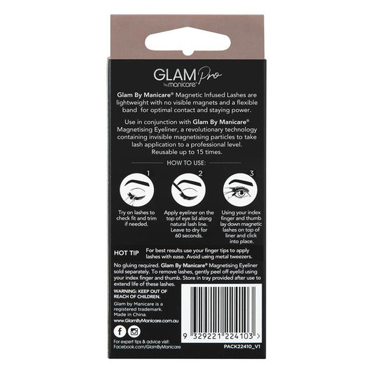 Glam By Manicare Pro Magnetic Infused Quinn Lashes Luxe - 2 Pack – view 2