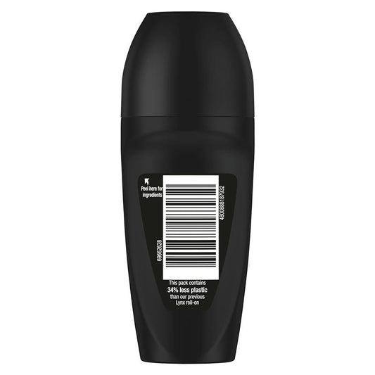 Lynx Men Antiperspirant Roll On Deodorant Black 50ml - Ultimate Protection-Auzzi Store